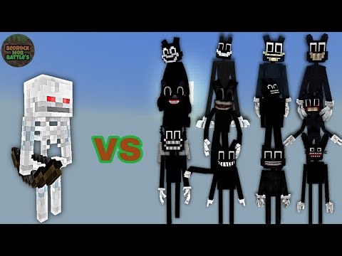 Hyper Skeleton vs Cartoon Cats | Minecraft Bedrock | MobBattle
