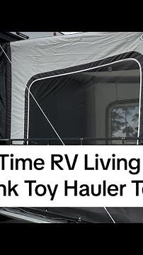 THE ONLY MID BUNK TOY HAULER!! 2 Bedroom Toy Hauler! Dutchmen Voltage 4271 Tour Full Time RV Living
