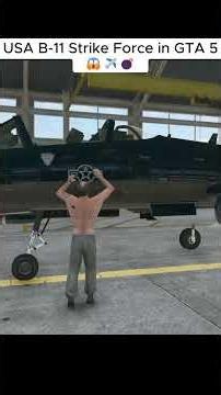 B-11 Strike Force in Grand Theft Auto V 😱✈️💣 | Ultimate Bomber Attack #Shorts