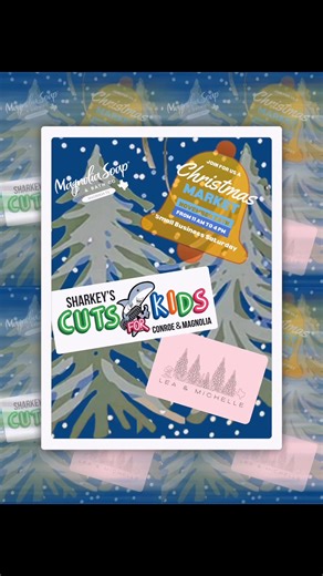 ✨ Christmas Market Weekend is almost here! ✨ Here’s a little sneak peek of all the amazing vendors joining us — plus Santa & Mrs. Claus! 🎅❤️🎄 Handmade gifts, treats, boutiques, holiday scents, kid fun, and the sweetest community moments… all in one place. 🛍 Market: Saturday 11–4 🎅 Christmas Market Holiday Experience: • Santa & Mrs. Claus Photo 1 Bath Bomb Paint Kit: $25 • Extra Kids’ Bath Bomb Paint Kits: $10 • Extra Framed 4x6 Prints: $8 (One photo per family included. Additional prints opt