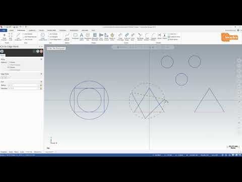 Mastercam day-11 Create Circle edge point