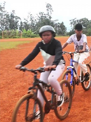super cascade de vélo