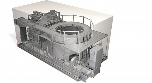 Frigoscandia GYRoCOMPACT® M Series Spiral Freezer - JBT
