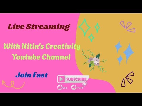 Nitin’s Creativity Is Live 🎉🙂✅