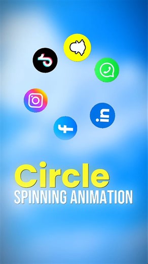 The Editor on Instagram: "Circle Spinning Animation Tutorial 🚀😎 :- Alight Motion Follow for more upcoming valuable content like this @_the__editorr #circlespinanimation #circleanimation #tutorial #alightmotiontutorial #editing"