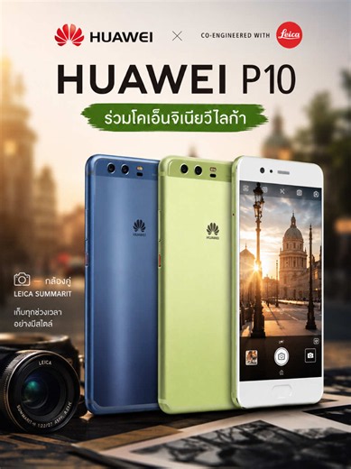 Huawei P10 Series: ตำนานสมาร์ทโฟน Leica