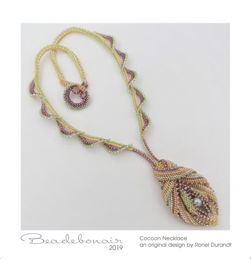 Cocoon Necklace Pattern: Seed Bead Tutorial (PDF Download) - Etsy