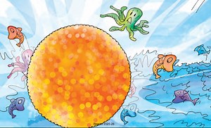 Class 3 ENGLISH - Worksheet , The Big Laddoo - Lesson 7