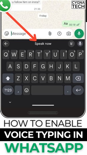 🎤 Did You Know WhatsApp Can Type For You? Enable VOICE Typing on Android in 2026