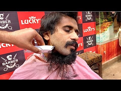ASMR Extreme Makeover ✂️ Full Haircut + Beard Shave | Total Fresh Look Transformation
