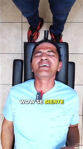 One crack and he felt it from top to bottom