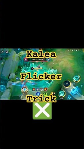 Kalea Pro Flicker Trick 🔥☠️ |Flicker Tutorial #kalea #flicker #trick #mlbb #viralvideo #mlguide
