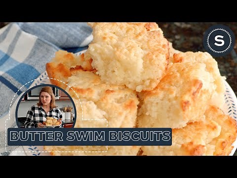 Easy Butter Swim Biscuits