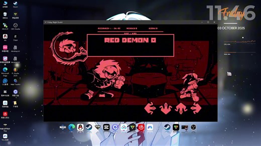 【FNF/少女a】FNDustin Red-Demon-O FC....