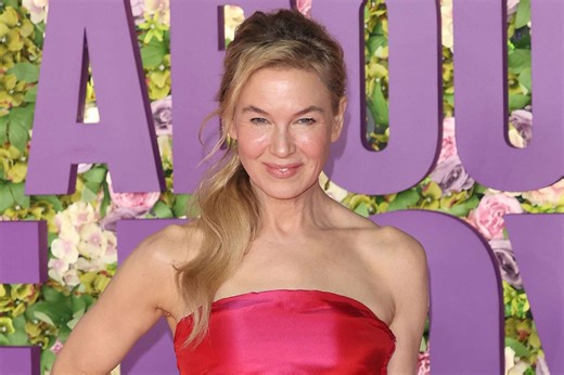 Renée Zellweger Looks Pretty in Pink in Body-Hugging Gown for Bridget Jones Premiere in London