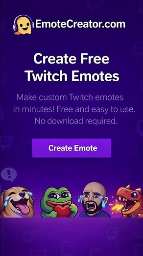 How to Create Twitch Emotes Free & Easy (2026)