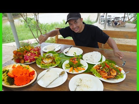 The famous pepper In Kampot! Visit Pepper Farm- All Food Make From Pepper + Ice-cream red pepper.