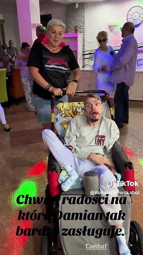 Chwila radości dla Damiana Łackowskiego