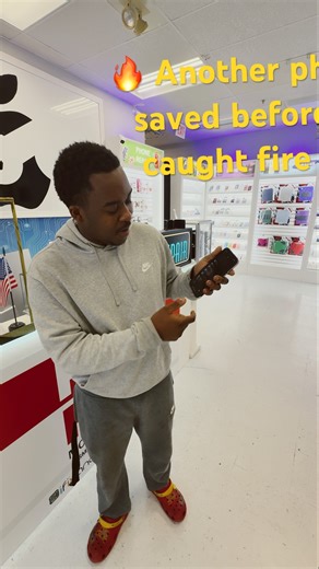 🔥 Another phone saved before it caught fire 🔥 #iFixAndRepair #PhoneRepair #BatteryReplacement