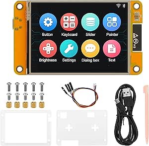 2.8" ESP32 Development Board WiFi Bluetooth ESP32-2432S028R Dual-core 240x320 Smart LCD Display TFT Module Touch Screen for Arduino IDE IoT