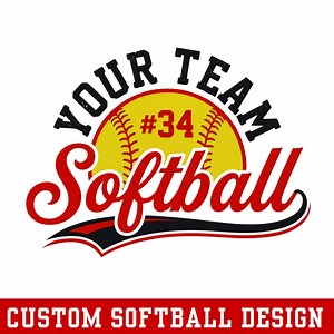 Your Team Softball Png, Retro Sports Logo Template, Custom, Team Softball Png, Softball Template Team Name, Mascot Softball Shirt - Etsy