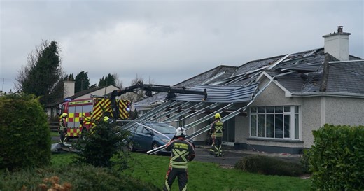 Storm Éowyn batters Ireland