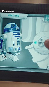 Journey to a galaxy far, far away with the R2D2 Robot. With over 50 components, assemble and control the beloved droid using a dedicated app. | Clementoni