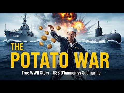 “How a Navy Cook Sank a Submarine… With Potatoes 🥔😱”