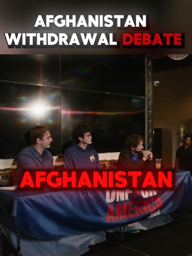 Destiny gets into a heated debate with Maga debater on the topic of the Afghanistan withdrawal. (ft. Adam Mockler) #politics