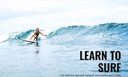 Learn to Surf in Australia - CSS Template by Nicepage
