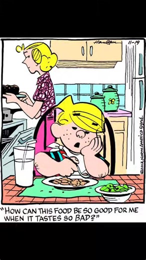 DENNIS THE MENACE 💓 . . #comicsKimgdom #dennisthemenace #dailycomedy #dailycomics #funny #dailycontent #parenting #school | Dennis Lover