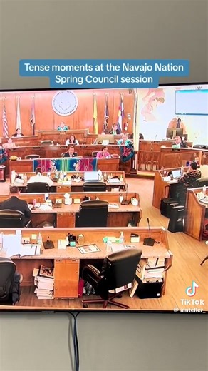 10K views · 110 reactions | “Tense moments at the Navajo Nation Spring Council session”類樂 | Teesto, AZ | Facebook