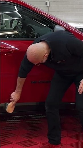 How to BRUSH ON tire dressing