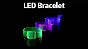 Sound Activated Led Light up Bracelet LED Voice Control Wristband Led Wristbands for Events