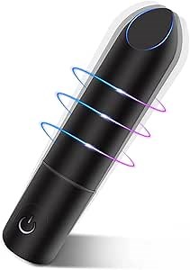 Mini Silicone G Spot Vibrator - Bullet Vibrators Waterproof Vibes for Women - Clitoris Nipple Vagina Massagers Stimulator