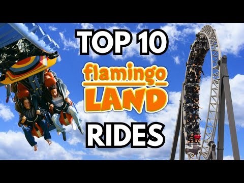 TOP 10 Rides at Flamingo Land!