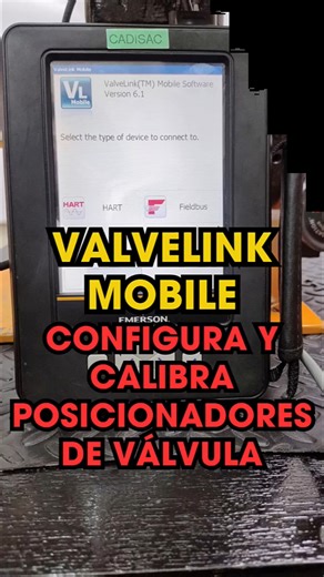 🔧 Con ValveLink Mobile puedes configurar y autocalibrar tu posicionador desde el comunicador de campo. #instrumentacionindustrial #ValvulasDeControl #AMSTREX #CADISAC #IsaacHernandezInstructor #controlvalves | Curso Instrumentación Industrial