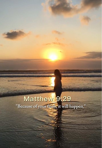 The world says, “To see is to believe.” The word of God says otherwise. Matthew 9:29 #faith #believe #miracle #motivation #verseoftheday