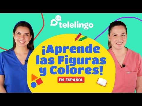 Colores y Figuras para Niños | Descubre FORMAS y COLORES Jugando – Learn Spanish Telelingo