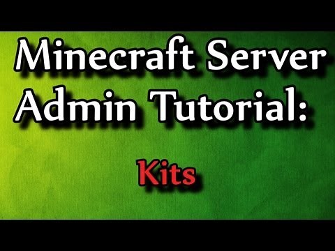 Minecraft Admin How-To: Kits (/kit command)