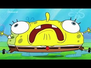 Spongebob hiccup and inflated