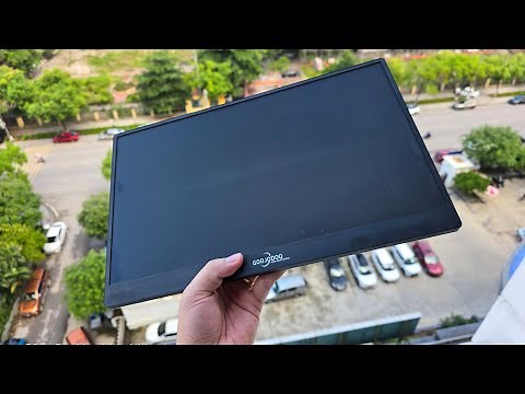 Lần đầu mua màn hình di động : Tiện phết !!! GOOJODOG 15.6 inch UNBOXING