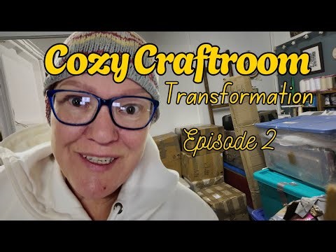 Watch Me Turn My Ugly Sewing Room into a Cozy Cottage episode 2