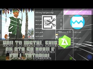 ► TUTORIAL!|| ✪ HOW TO INSTALL SKIN/MOD ON GTA SA 100% WORK + SKIN|| GTA SA MOBILE