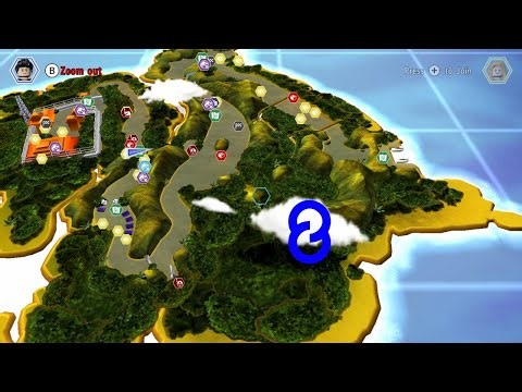 Lego Jurassic World 100% Walkthrough Part 8 [Isla Sorna]