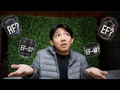 EF vs EF-S vs EF-M vs RF | Canon Lens Compatibility Explained