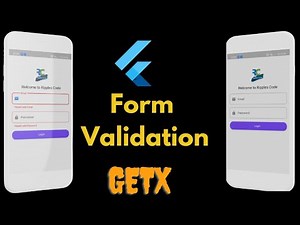 Auto Form Validation in Flutter with GetX || Flutter || GetX