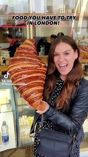 El croissant gigante de Londres los encuentran en Philippe Conticini cerca de Camdem Town.