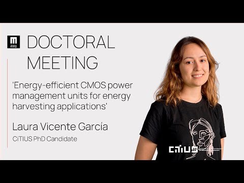Doctoral Meeting: 'Energy-efficient CMOS power management units for energy harvesting applications'
