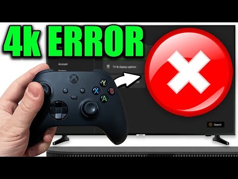 How To Fix Xbox "4k Won't Work On Your TV" Error (Easy Fix!)